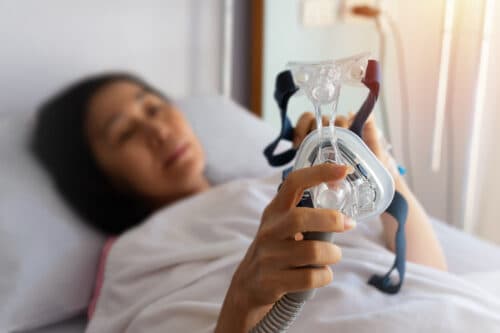 Moeilijk te controleren astma en/of COPD mogelijk gevolg van obstructief slaapapneu
