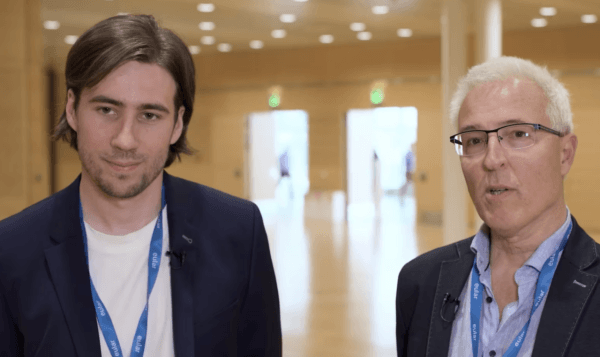 EULAR 2024, video met Dr. Tim Jansen, VieCurie Venlo en Tom Niessink, Universiteit Twente