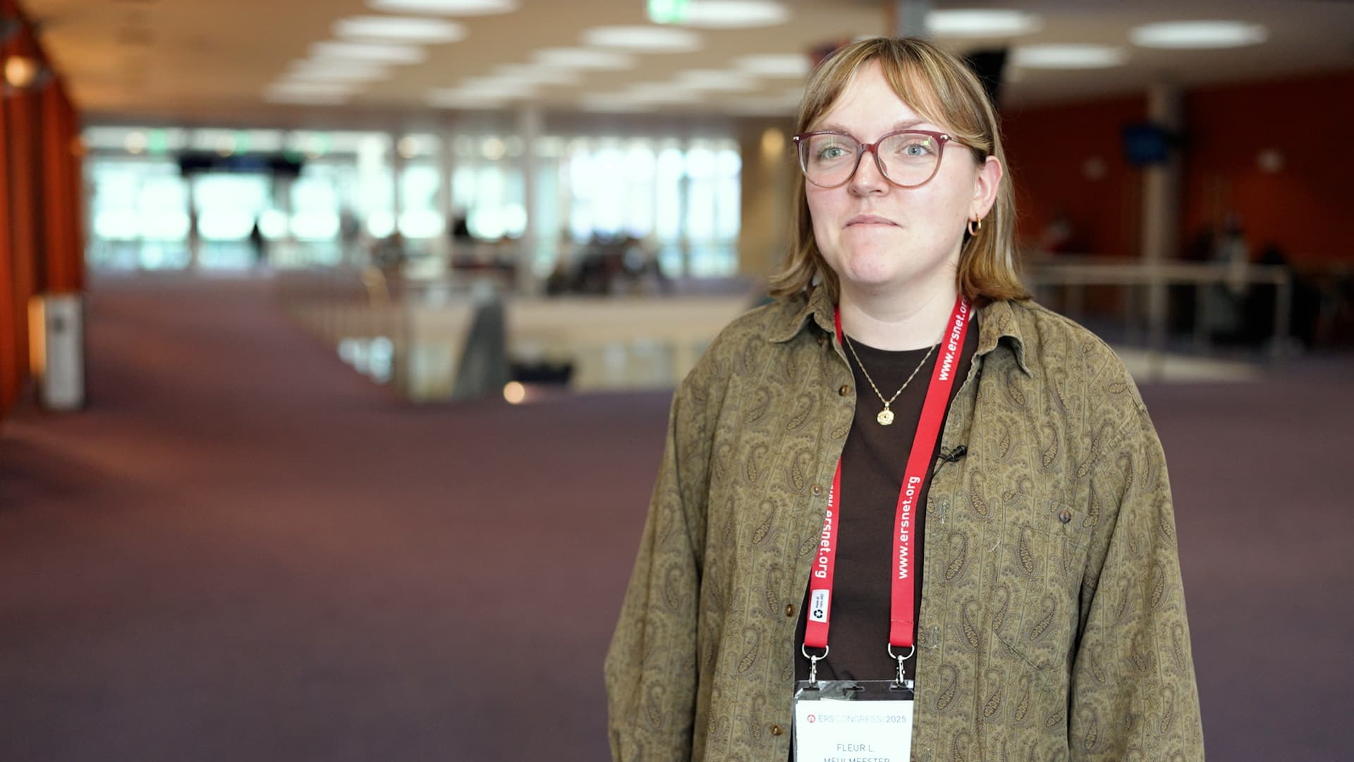ERS 2025: Fleur Meulmeester, LUMC en Nederlands Astmacentrum Davos
